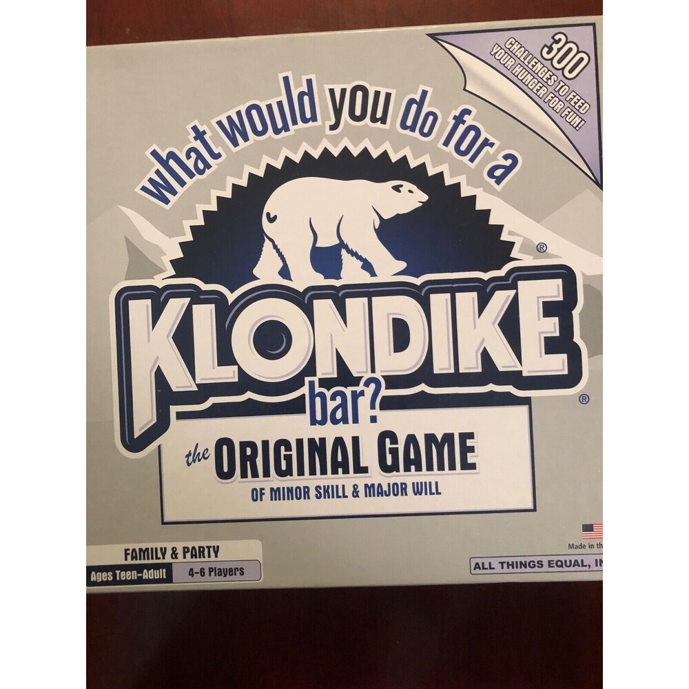 What Would you do for a Klondike Bar? The Original Game Exc. Condition